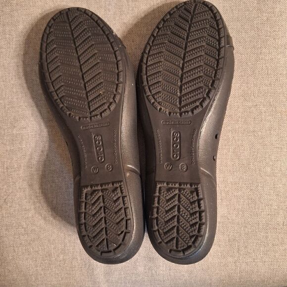 Crocs cap toe flat black 8 - Picture 5 of 7